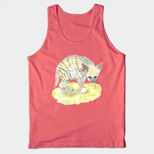 Baby hyena Tank Top by Créa'RiBo